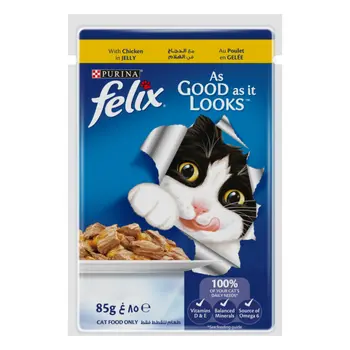 Felix Chicken in Jelly Cat Food 85g