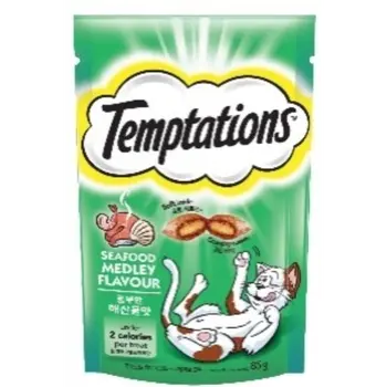 Whiskas Temptations Seafood Medley Cat Food 85g