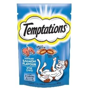 Whiskas Temptations Savoury Salmon Cat Food 85g