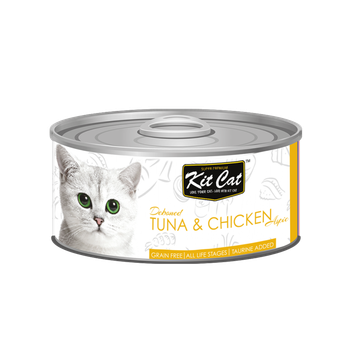 ﻛﺖ ﻛﺎت طعام رطب للقطط ﺗﻮﻧﺎ ﻣﻊ اﻟﺪﺟﺎج 80جرام