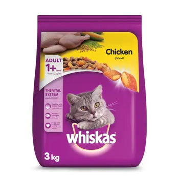 Whiskas Chicken Dry Cat Food 3kg