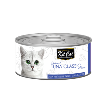 ﻛﺖ ﻛﺎت طعام رطب للقطط دﺗﻮﻧﺎ ﻣﻨﺰوع اﻟﻌﻈﻢ ﻛﻼﺳﯿﻚ 80جرام