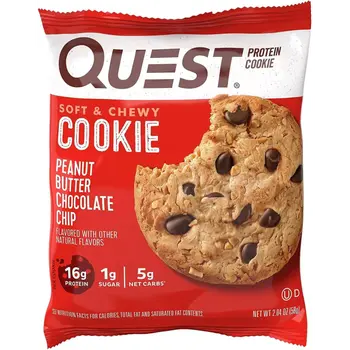 Quest Chocolate Peanut Butter Protein Cookie 2.04Oz