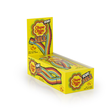 Chupa Chups Mixed Fruit Sour Jellies Belt 48x10.5g