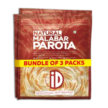 iD Malabar Parota 3x400g