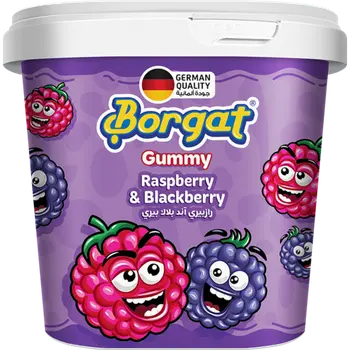 Borgat Gummy Raspberry & Blackberry 175g