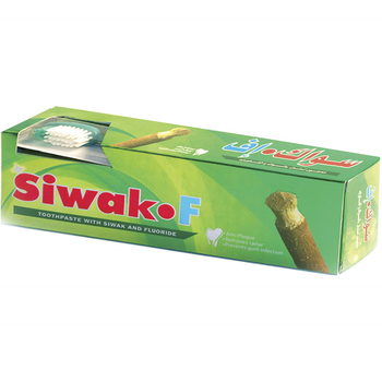 سواك إف معجون أسنان مع فرشة أسنان 190 جم