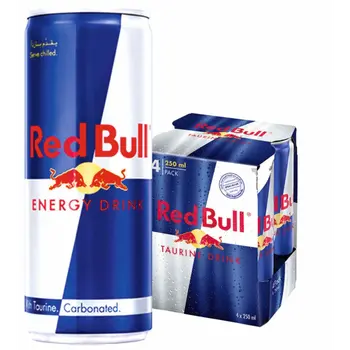 Red Bull Carbonated Energy Drink 4x250ml