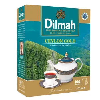 Dilmah Ceylon Gold Black Tea Bags 100x2g