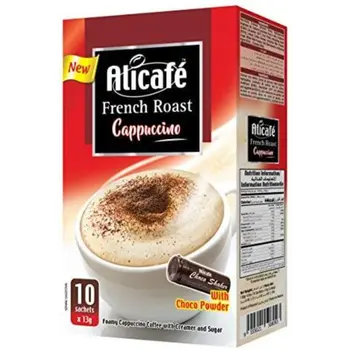 علي كافية كابوتشينومع بودره الشوكولاته 10*13جرام