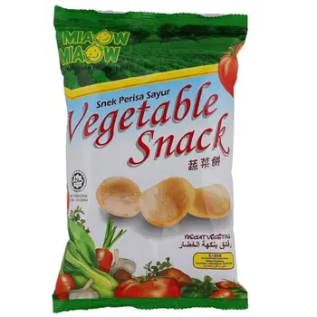 مياو مياو رقائق بنكهة الخضار 60 جم