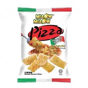 Miaow Miaow Pizza Flavoured Snacks 60g
