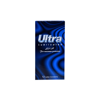 Ultra Lubricated Latex Condoms 12 Pieces