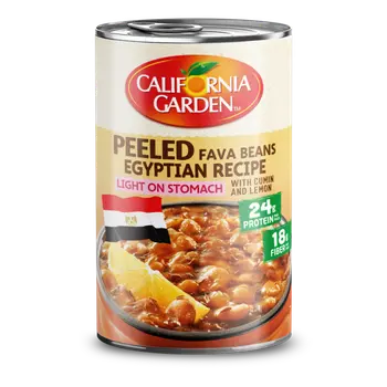 Californiagarden Egyptian Recipe Peeled Fava Beans 450g