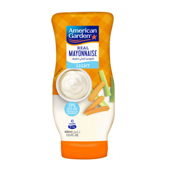 American Garden Light Mayonnaise 400ml