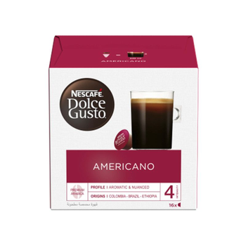 Nescafe Dolce Gusto Americano Coffee Capsules 16 Count