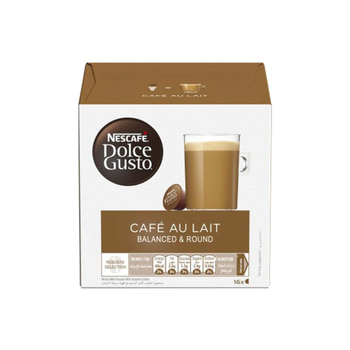 Nescafe Dolce Gusto Cafe Au Lait Coffee Capsules 16 Pack