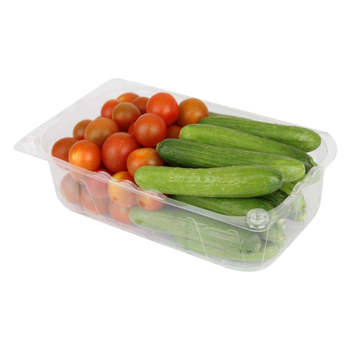 هيدروبونيك خيار صغير وطماطم كرزي صندوق 500جرام