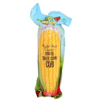 ذرة حلوة مسلوقة قطعة واحدة