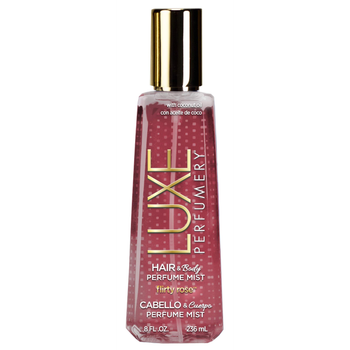 Luxe Flirty Rose Hair & Body Perfume Mist 236ml