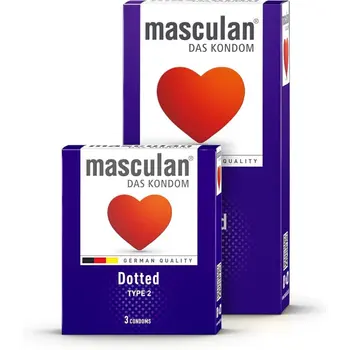 ماسكولان عازل طبي صغير جولد 1بوكس