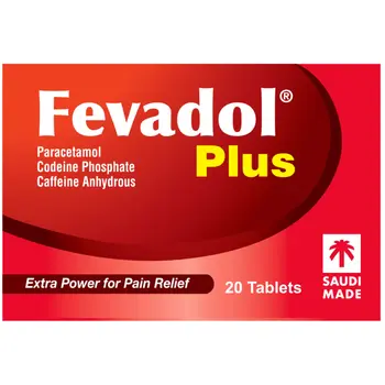 Fevadol Plus Pain Relief Tablets 20 Count