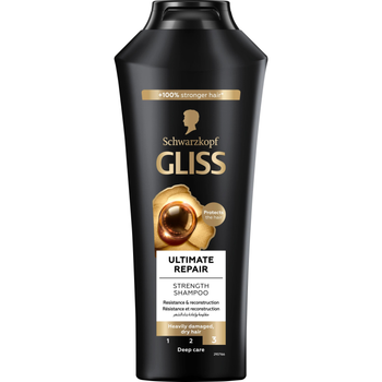 Schwarzkopf Gliss Ultimate Repair Strength Shampoo 400Ml