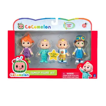 كوكوميلون طقم شخصيات العائلة 4 قطع 1صندوق
