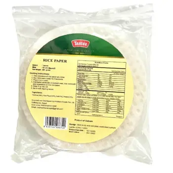 Tastee Rice Paper 18cm 400g
