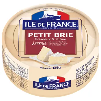 إيل دو فرانس قالب جبنة بري 125جرام