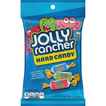 Jolly Rancher Hard Candy Blueberry green Apple Cherry grape And Watermelon Flavors 198g