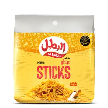 البطل عيدان بطاطس ملح البحر 12×23جرام