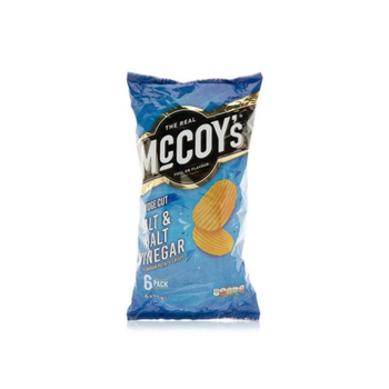 McCoy's Salt & Malt Vinegar Crisps 6x25g