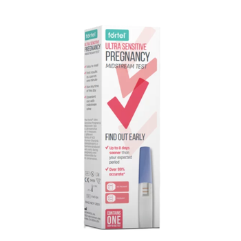 فورتيل اختبار الحمل فائق الحساسية 1حبة