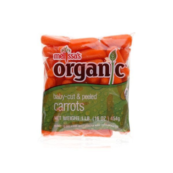 Melissa's Organic Baby-Cut Peeled Carrots 454g