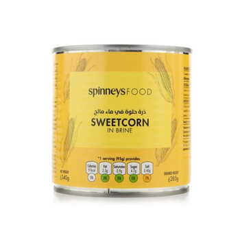 Spinneys Food Sweetcorn in Brine 340g