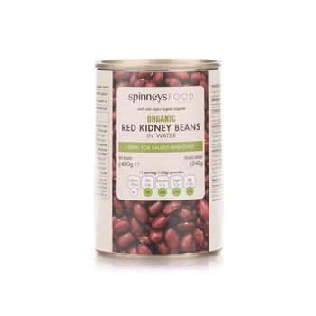 Spinneys Food Organic Red Kidney Beans 400g