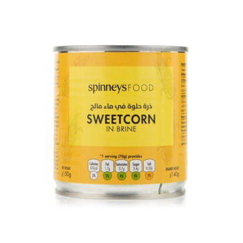 Spinneys Food Sweetcorn in Brine 150g