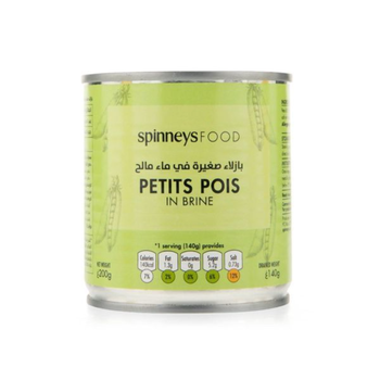 Spinneys Food Petits Pois in Brine 200g