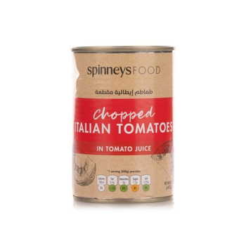 Spinneys Food Chopped Italian Tomatoes 400g