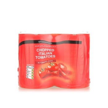 Spinneys Food Chopped Italian Tomato 4x400g