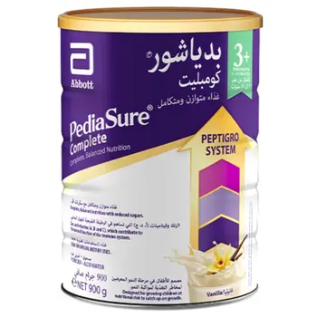 بدياشور +3 حليب أطفال تكميلي فانيلا 900جرام