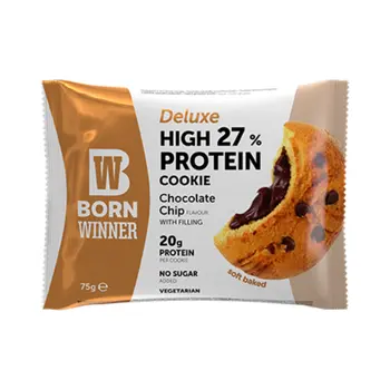 Born Winner Protein Cookie Deluxe Choco Chip Filling 75g