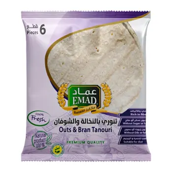 عماد تنوري بالنخالة والشوفان 6قطع