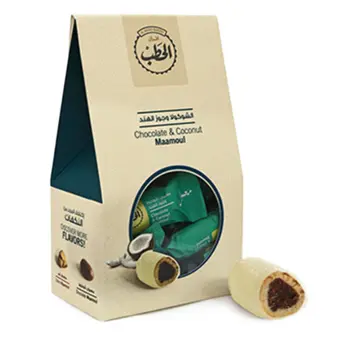 أفران الحطب معمول الشوكولا وجوز الهند 1صندوق