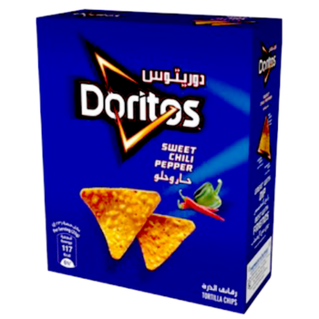 Doritos Sweet Chilli Nacho Chips 12x21g