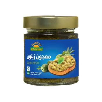 ارض الطبيعة معجون زيتون عضوي 180جرام