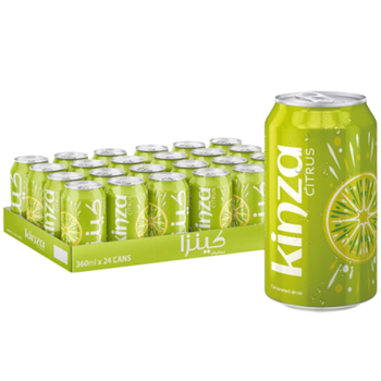 Kinza Citrus Green Beverage 24x360ml