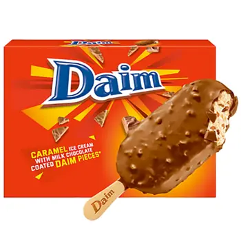Daim Caramel Ice Cream Stick 6x360ml