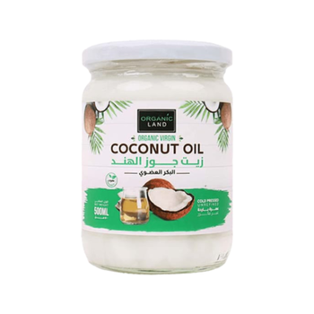 Organic Land Cold-Pressed Virgin Coconut Oil 500ml